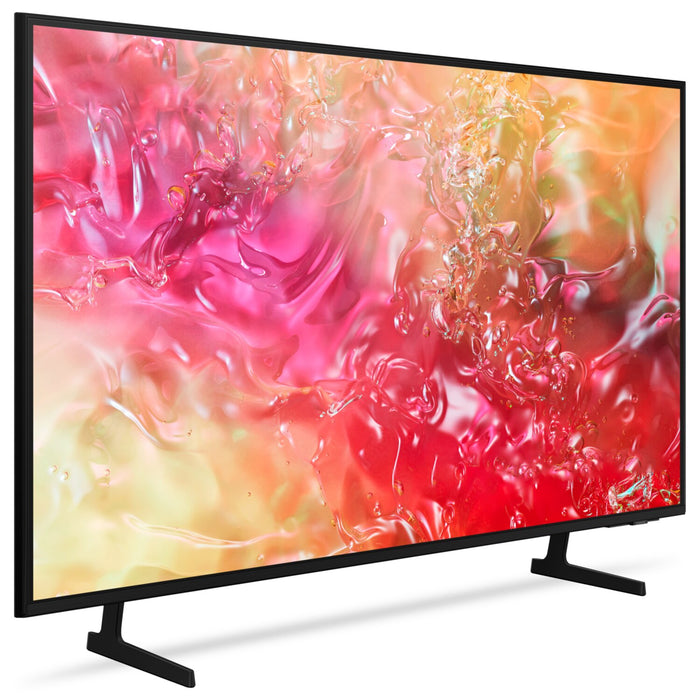 Téléviseur intelligent Samsung UHD 4K de 60 po à 60 Hz à rétroéclairage direct avec PurColourMD et HDR10+ (UN60DU7100FXZC)