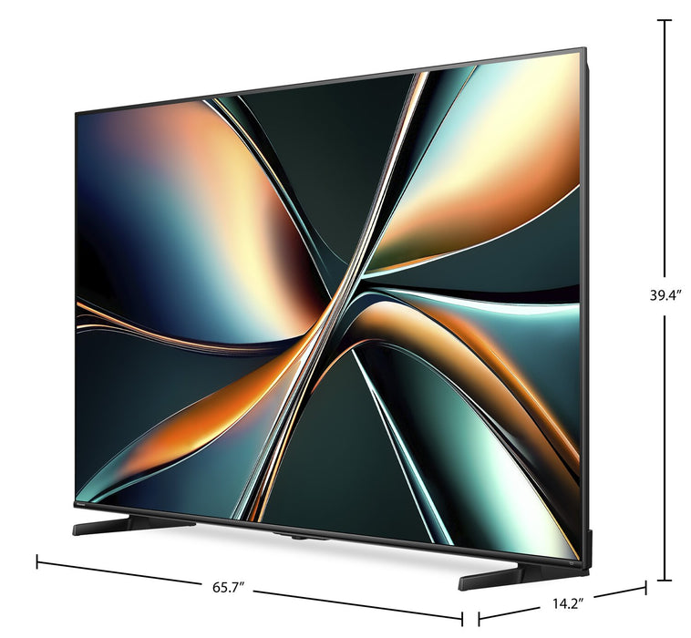 Téléviseur à Mini DEL Hisense U68QF UHD 4K de 75 po avec IA