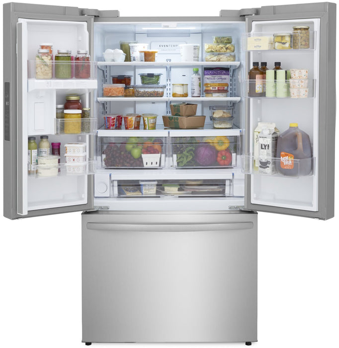 Réfrigérateur Frigidaire de 28,8 pi³ et de 36 po de profondeur standard à portes françaises - acier inoxydable Smudge-ProofMD - FRFN2813AF