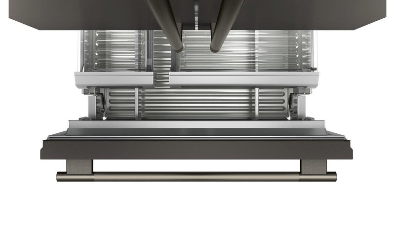 Réfrigérateur KitchenAid de 20,8 pi3 et de 36 po à portes françaises à congélateur inférieur - minerai noir - KBFN536SBE