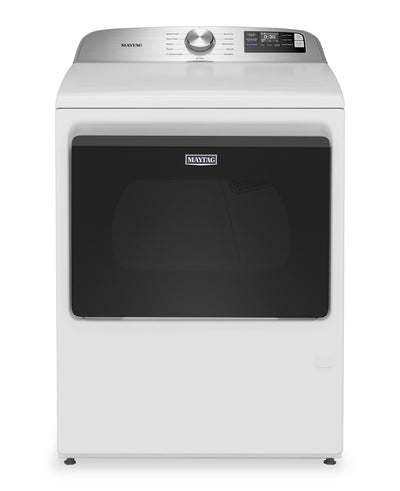 Maytag 7.4 Cu. Ft. Gas Dryer with Advanced Moisture Sensing – White - MGD6205RW	 | Sécheuse à gaz Maytag de 7,4 pi3 avec détection d’humidité avancée - blanche - MGD6205RW