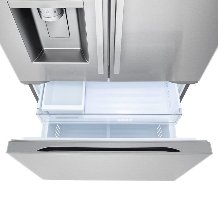 Réfrigérateur LG de 36 po et 24 pi3 de profondeur comptoir Counter-Depth MaxMC à portes françaises avec Zero ClearanceMC - LF24Z6530S