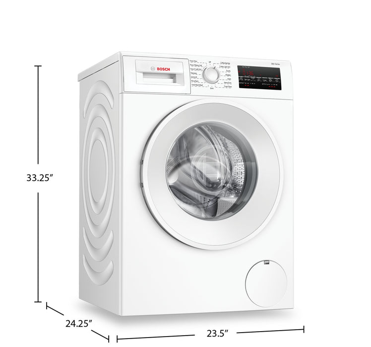 Laveuse compacte Bosch 24 po de série 300 à chargement frontal de 2,2 pi3 -  WGA14400UC