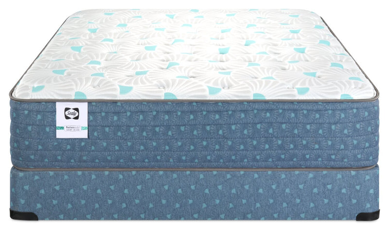 Ensemble Matelas à plateau régulier Cabo Resort Luxury Posturepedic Crown Jewel de Sealy pour grand lit