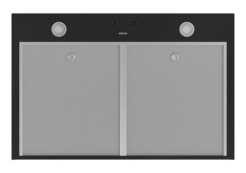 Hotte de cuisinière sous l’armoire Broan de série GLA1 de 42 po - Noir -  GLA1423BL