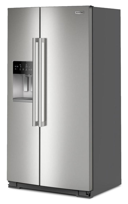 Réfrigérateur Maytag de 20,8 pi³ et de 36 po à compartiments juxtaposés - acier inoxydable résistant aux traces de doigts - MRSC6636RZ