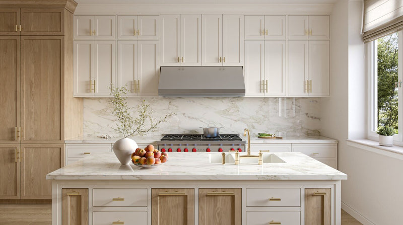Hotte de cuisinière Broan Elite de série E60000 de 42 po de style auvent - E6042TSSM