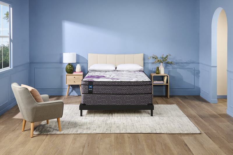 Ensemble Matelas à Euro-plateau Fiore 2.0 PosturepedicMD de Sealy pour grand lit