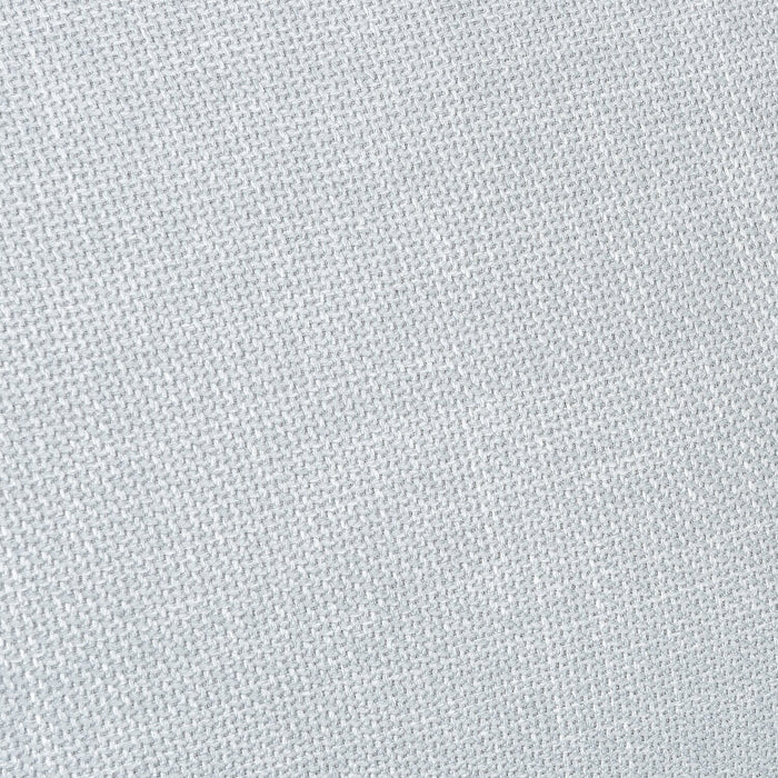 Sofa River de 87 po en tissu d’apparence lin avec base et pattes en bois - gris