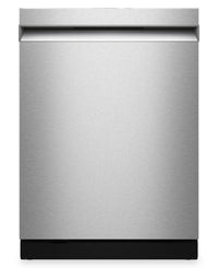  Lave-vaisselle KitchenAid de 24 po et de 44 dBA et troisième panier 360° Max Jets - acier inoxydable avec fini PrintShieldMC - KDPS624SPS