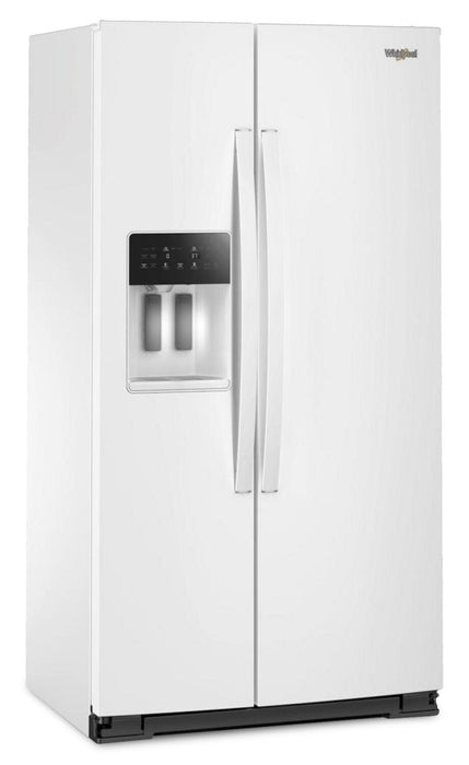 Réfrigérateur Whirlpool de 21 pi³ et de 36 po à compartiments juxtaposés - blanc - WRSC5536RW