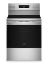 Cuisinière électrique Whirlpool de 5,3 pi3 avec cuisson à air – acier inoxydable résistant aux traces de doigts - YWFES5730SZ  