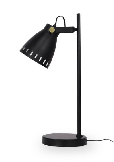 Arthur 18” Modern Metal Desk Task Lamp - Black | Lampe de travail et de bureau moderne Arthur de 18 po en métal - noire