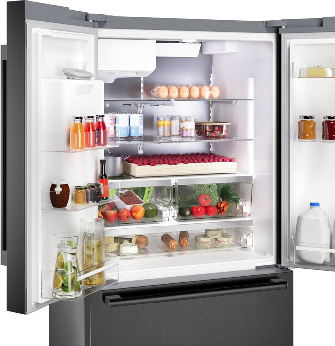 Réfrigérateur Bosch Série 500 de 36 po et de 26 pi3 à portes françaises - acier inoxydable noir - B36FD52SNB 