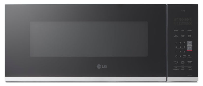Four à micro-ondes à hotte intégrée intelligent à profil bas LG de 1,3 pi3 - MVEF1323F
