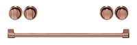  Ensemble de poignées et de boutons Thor Kitchen or rose pour cuisinière de 30 po - CKA-RE30-RSG 