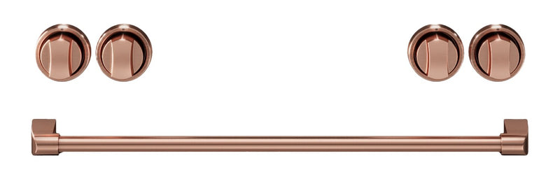 Ensemble de poignées et de boutons Thor Kitchen or rose pour cuisinière de 30 po - CKA-RE30-RSG