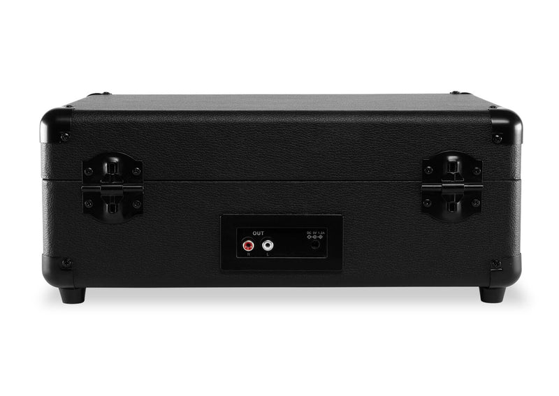 Tourne-disque illuminé en forme de valise Journey Glow de Victrola - noir (VSC-700SB-BLK)