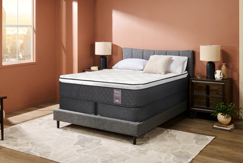 Matelas moyen à plateau-coussin Encore Atmosphere de Springwall pour grand lit 