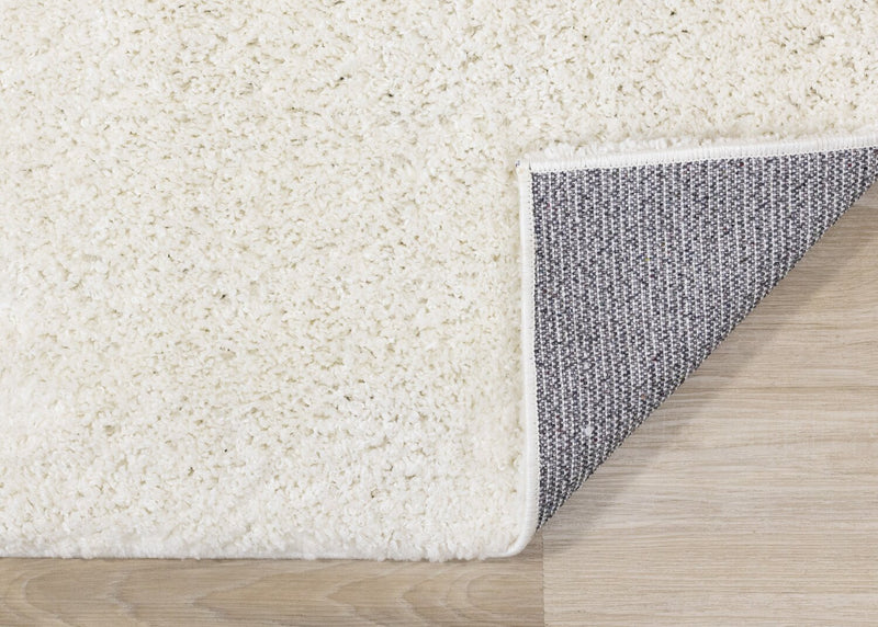 Carpette à poil long Pascal crème - 7 pi 10 po x 10 pi 6 po