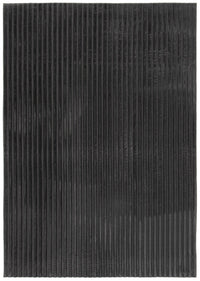  Carpette Channel gris foncé - 5 pi x 7 pi