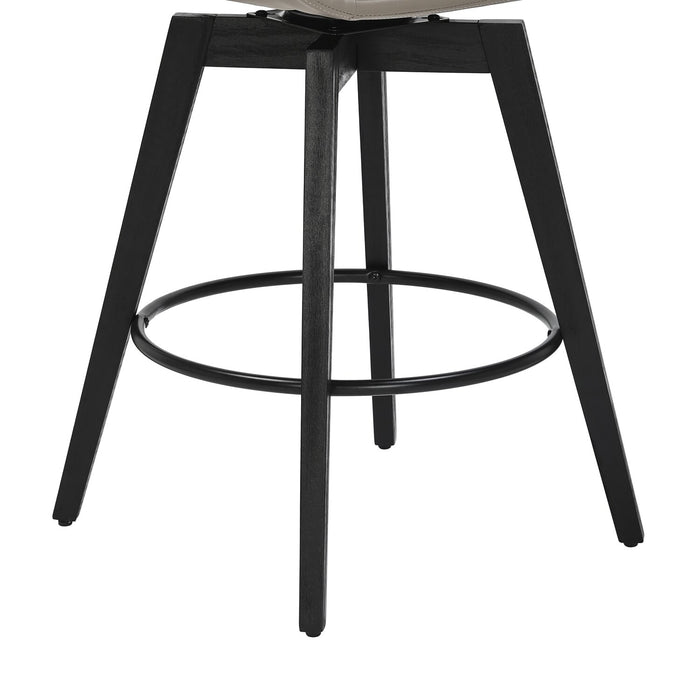 Tabouret Apex pivotant de hauteur comptoir - taupe