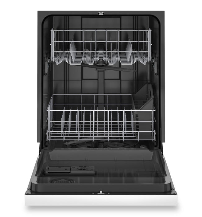 Lave-vaisselle Amana à 59 dBA de 24 po avec commandes à l’avant - blanc - ADFS2524RW