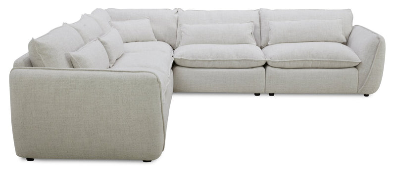 Sofa sectionnel Monaco 5 pièces - blé