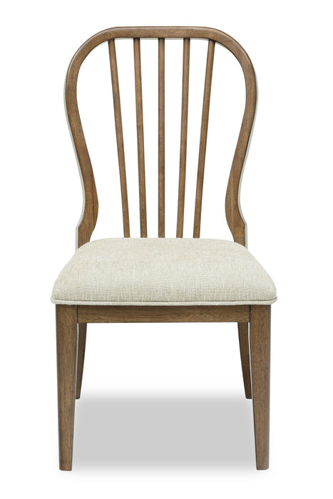 Ensemble de salle à manger Clara 5 pièces avec table, rallonge de 68 po à 86 po (L), base à tréteaux et 4 chaises - brun