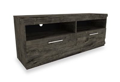 Camden 56" TV Stand with Storage and Cable Management for TVs up to 60" - Alabaster Oak | Meuble pour téléviseur Camden de 56 po avec rangement et système de gestion des câbles pour téléviseurs jusqu’à 60 po - chêne albâtre