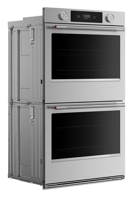 Four mural intelligent électrique KitchenAid de 30 po - acier inoxydable PrintShieldMC - KOED730SPS\t