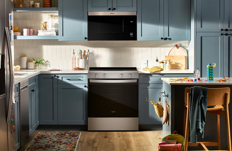 Cuisinière électrique Whirlpool de 5,3 pi³ et de 30 po avec cuisson à air - acier inoxydable - YWSES4530TZ