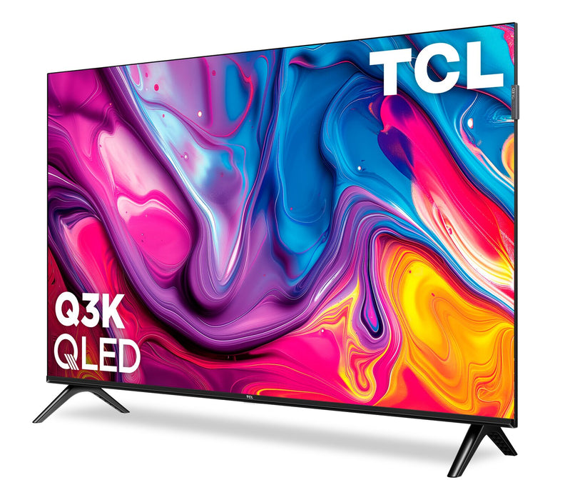 Téléviseur intelligent QLED TCL Q3K Full HD de 43 po avec boîtes quantiques et Google TV (43Q3K)