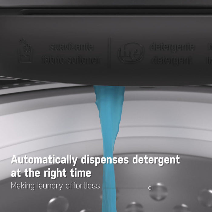 Laveuse GE à chargement par le haut de 5,3 pi³ - blanche et or rose - GTW690BMYWR