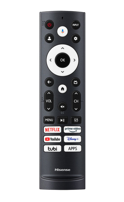 Téléviseur intelligent QLED à mini DEL de Hisense UHD 4K de 100 po à 144 Hz avec HDR10+, Dolby VisionMC et Google TVMC (100U88N)