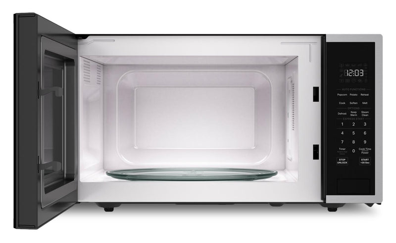 Four à micro-ondes de comptoir KitchenAid de 1,6 pi3 - acier inoxydable PrintShieldMC - YKMCS122SPS