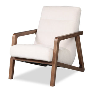 Fauteuil d’appoint Cove de 28 po en tissu de chenille - taupe 