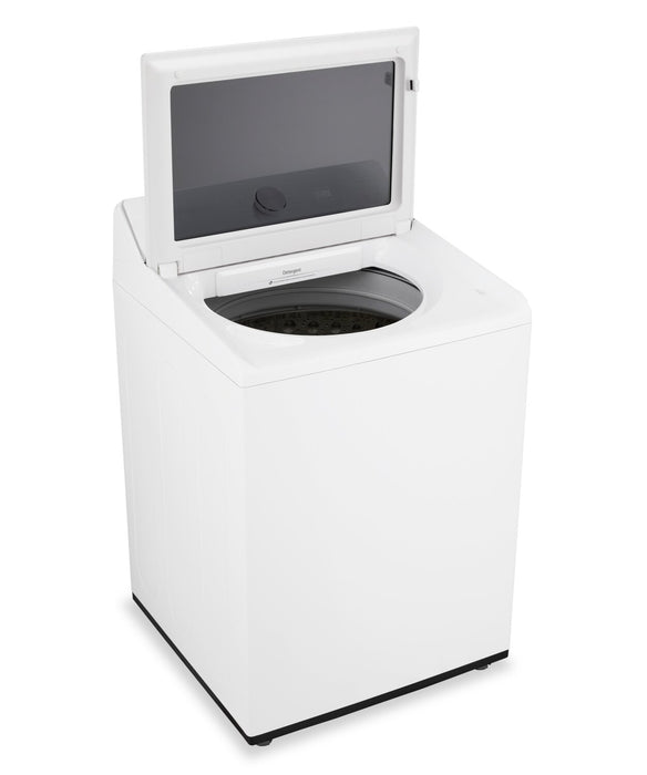 Laveuse intelligente LG à chargement par le haut de 5,8 pi3 avec EasyUnload et détection IA - blanc alpin - WT8200CW