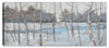 Œuvre d’art « Lone Trees » sur toile - 20 po x 47 po