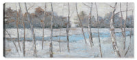  Œuvre d’art « Lone Trees » sur toile - 20 po x 47 po