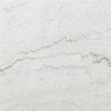 Table à café moderne Webber de 46 po en marbre - blanche