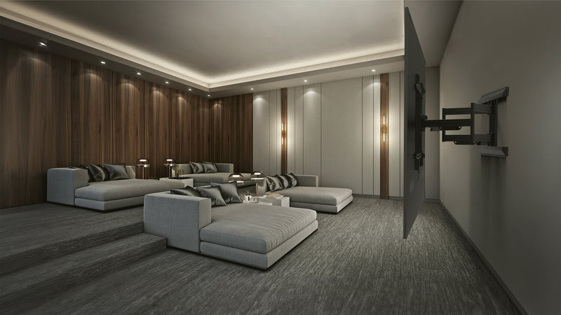 Support PMX800 de Kanto entièrement articulé pour téléviseurs de 55 po à 120 po - noir