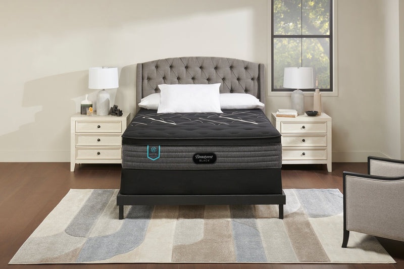 Ensemble matelas ferme à Euro-plateau Executive Suite de série Hotel de Beautyrest BlackMD pour lit double