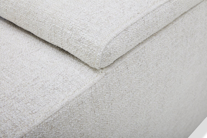 Console de rangement modulaire Sky de 13 po en tissu avec port USB - blé Nathan