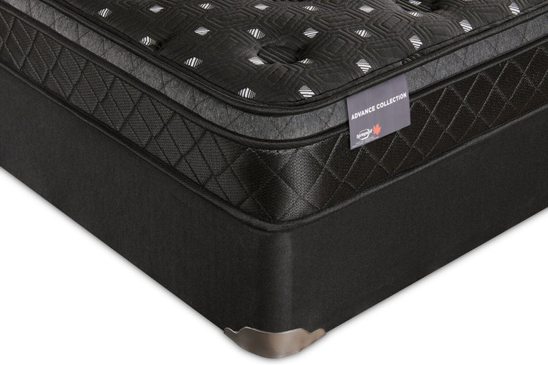 Ensemble matelas moyen à Euro-plateau Advance Regatta de Springwall pour lit double 