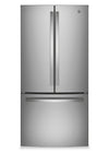 Réfrigérateur GE de 24,7 pi3 et de 33 po à portes françaises - acier inoxydable résistant aux traces de doigts - GNE25JYKFS
