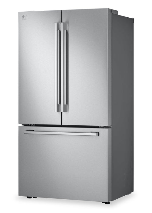 Réfrigérateur intelligent LG Studio de 27 pi3 et de 36 po de profondeur comptoir MAXMCà portes françaises - acier inoxydable - SRFB27S3