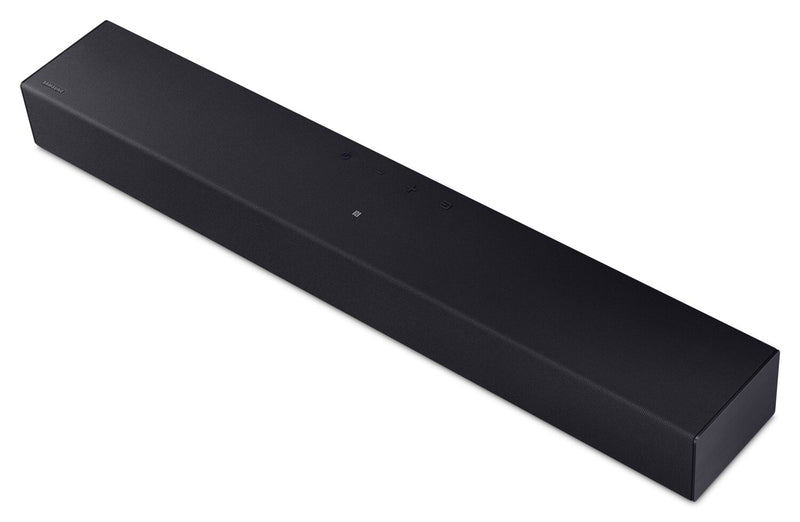 Barre de son à 2 canaux Samsung de série B avec haut-parleur de graves intégré (HW-B400F/ZC)