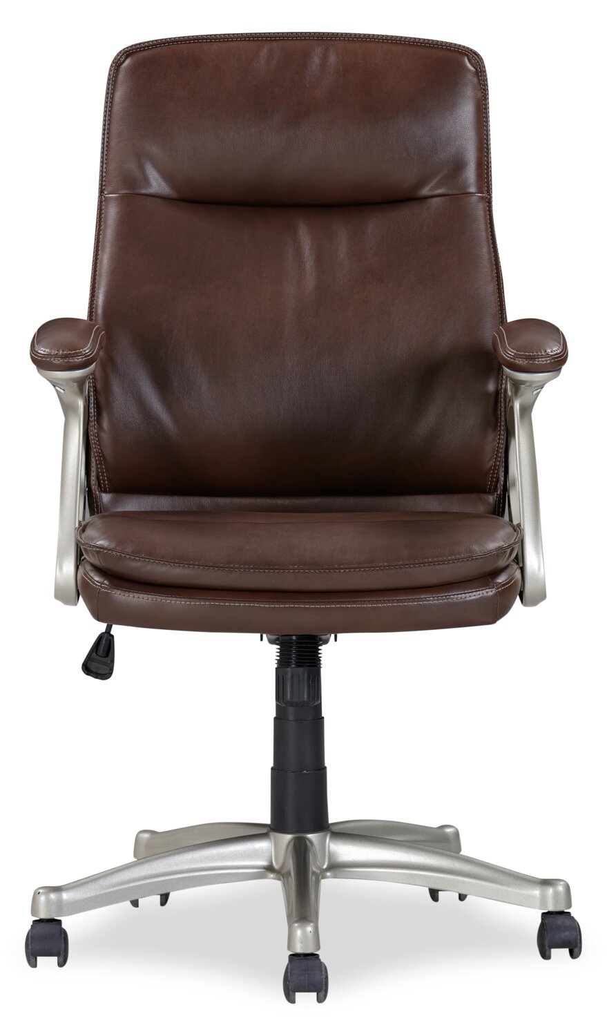 Fauteuil de bureau avec télécommande électrique simili cuir beige Grease | Leroy Merlin Fauteuil de bureau avec télécommande électrique simili cuir beige Grease | Leroy Merlin