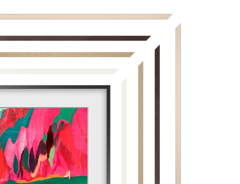 Cadre décoratif personnalisable pour téléviseur The Frame Pro de 75 po de Samsung - brun moderne